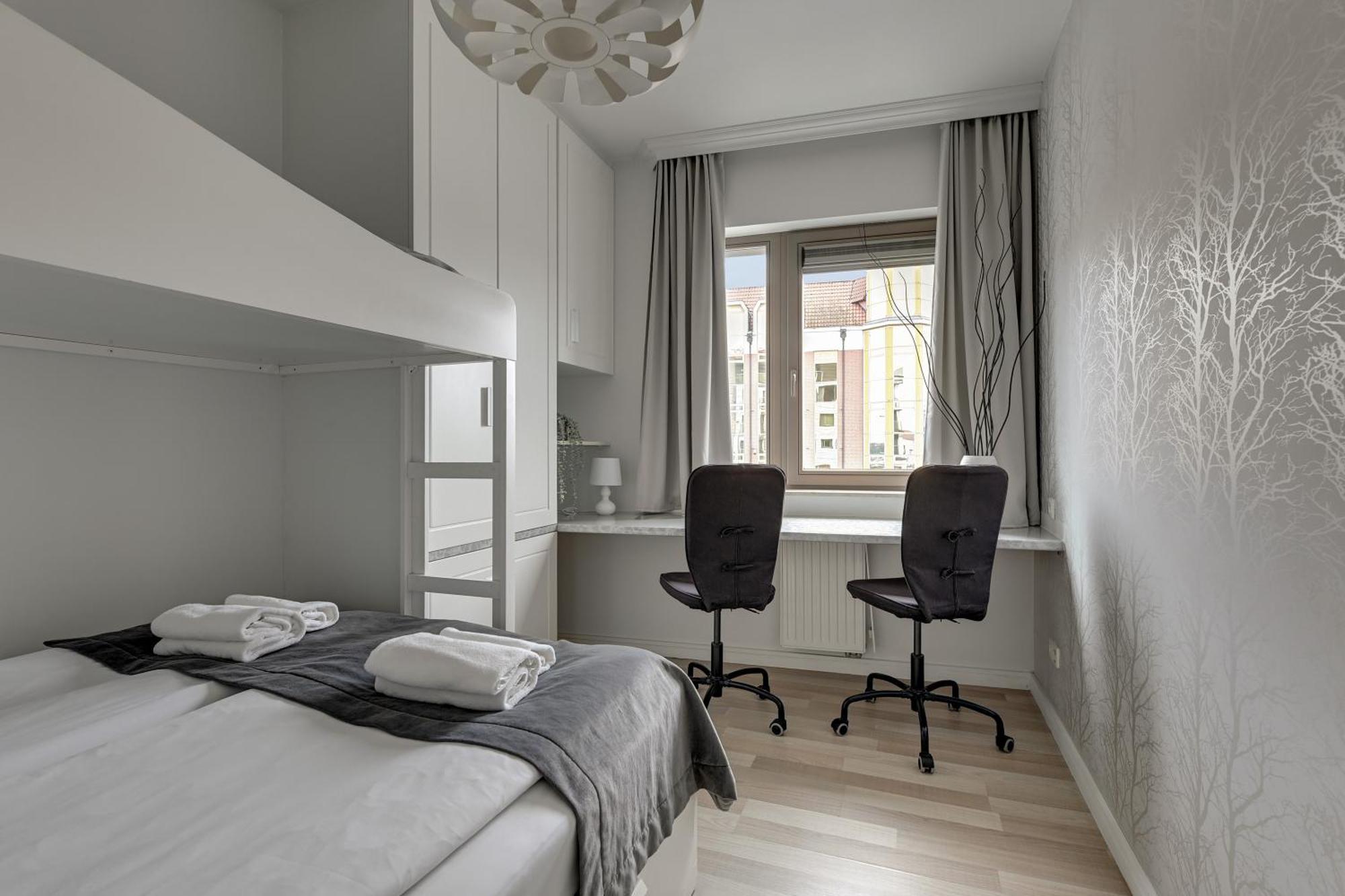 Waterlane Riverside - Spa, Pool, Gym & Parking By Downtown Apartments Gdańsk Kamer foto