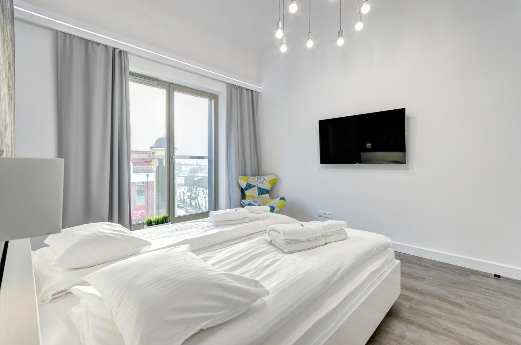 Waterlane Riverside - Spa, Pool, Gym & Parking By Downtown Apartments Gdańsk Kamer foto