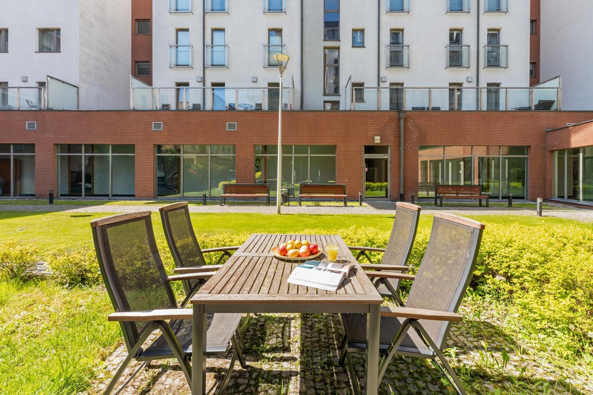 Waterlane Riverside - Spa, Pool, Gym & Parking By Downtown Apartments Gdańsk Kamer foto